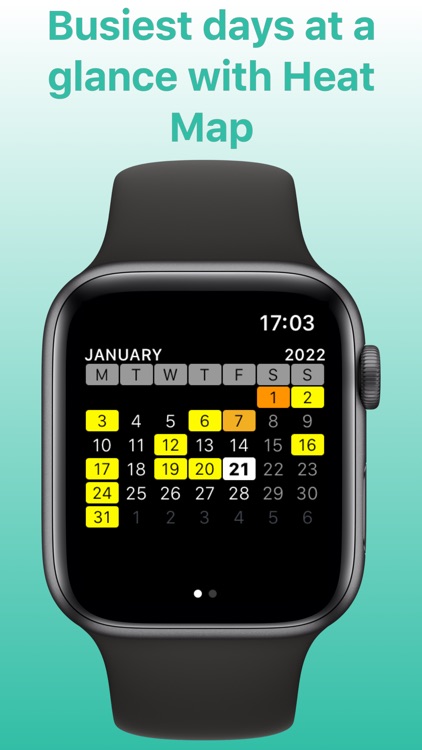 Watch Calendar - Monthly