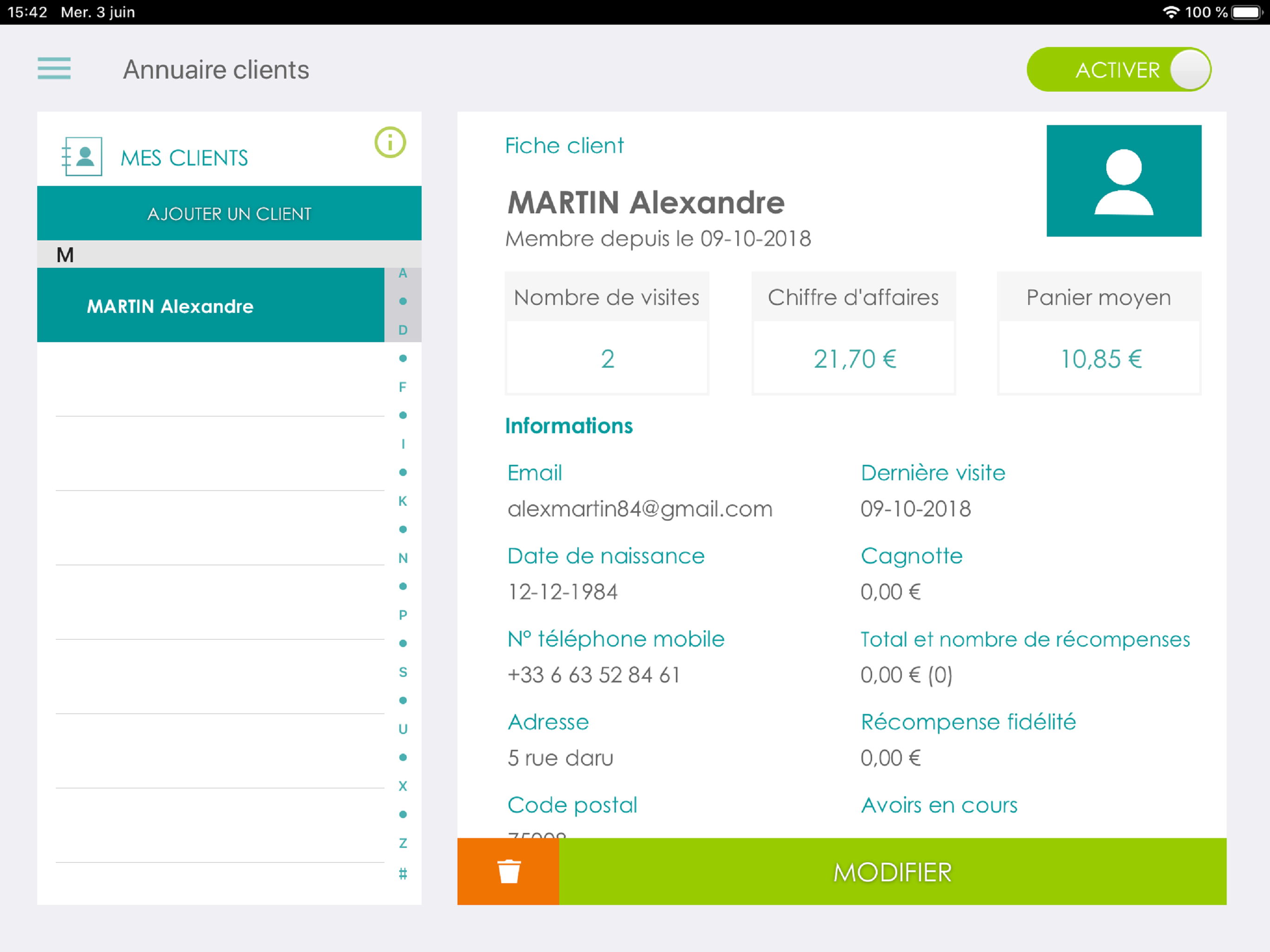 Up2pay Caisse digitale screenshot 6