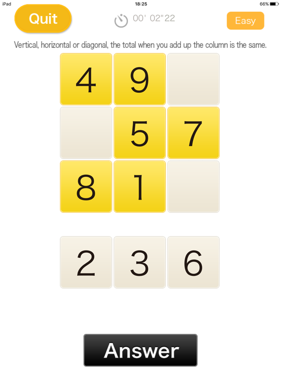 Screenshot #5 pour Magic square (Play & Learn!)
