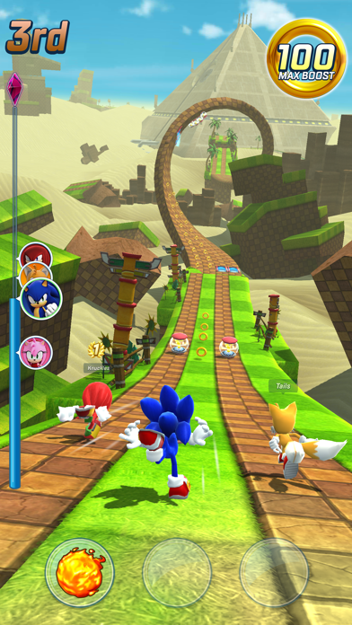 screenshot of Sonic Forces PvP Racing Battle 2