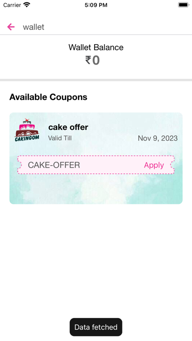 Cakingom- Online Cake Delivery Screenshot