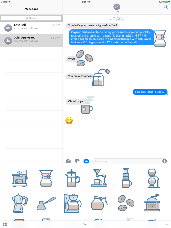 Screenshot #5 pour Coffee Snob Stickers