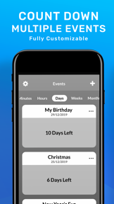 Countdown Reminder, Widget App screenshot