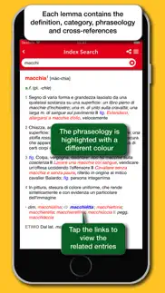 dizionario italiano gabrielli iphone screenshot 3