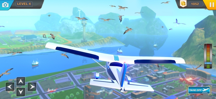 Real plane flight simulator