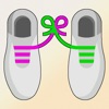 Shoelace and tying knots