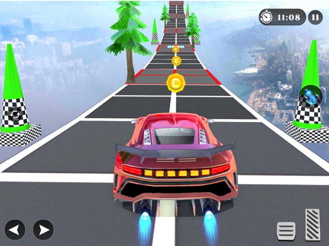 Mega Ramp Crazy Taxi Car Stunts 3D Free: Extreme City GT Racing