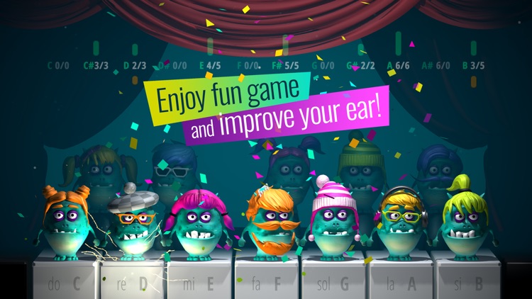 Piano Monsters: Fun music game