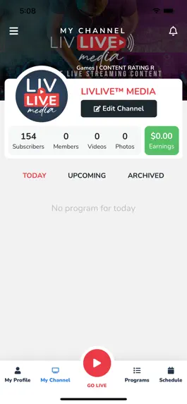 Game screenshot LIVLIVE Broadcaster apk