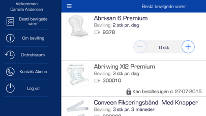 Bevilling Screenshot