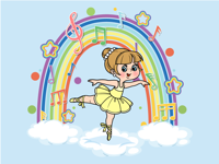 Dance Ballet Sticker Pack