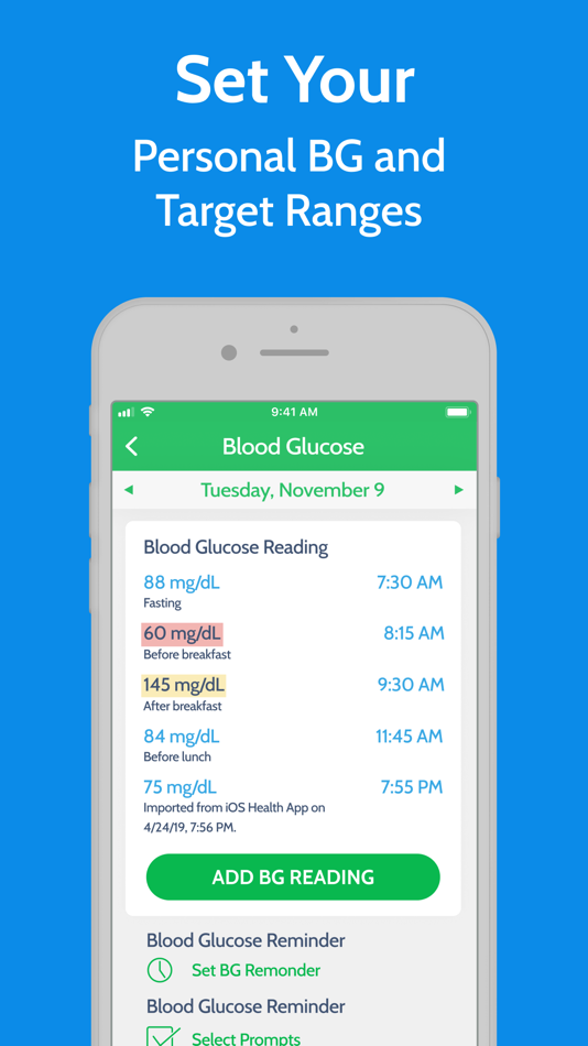 #6. Diabetes Tracker by MyNetDiary (iOS) Podle: MyNetDiary Inc.