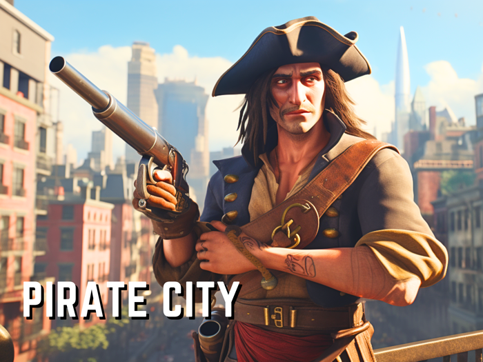 Pirate City shooting games war