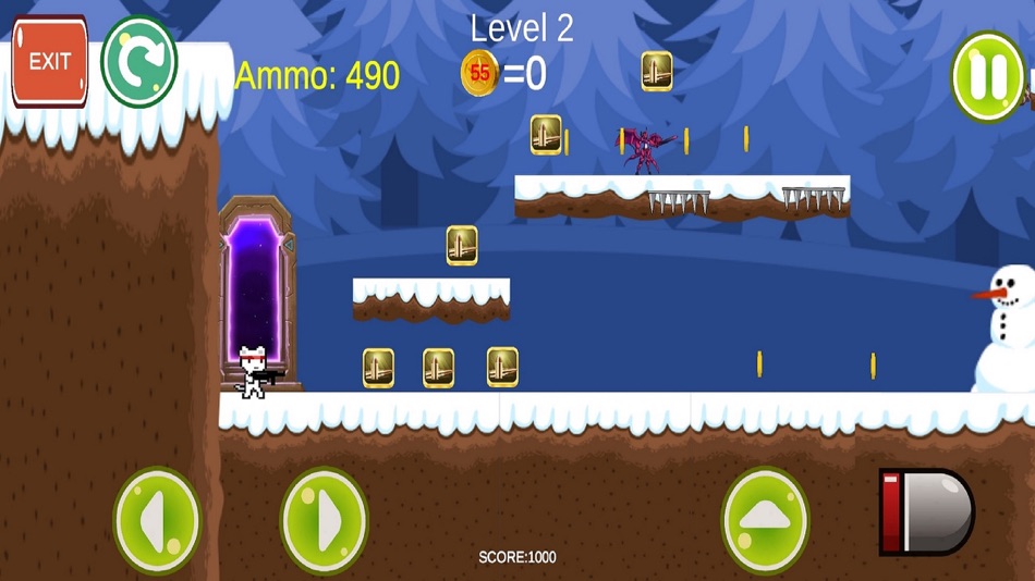#2. Free Shooter 2D: Cat Commandos (iOS) 由: SSP Games