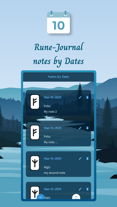 Runes Daily Reading Screenshot