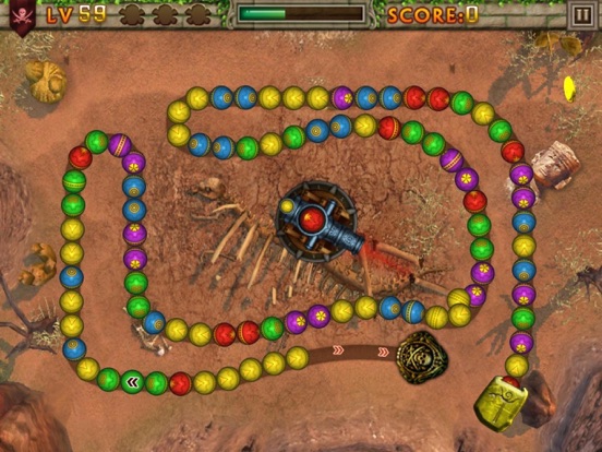 Marble Mystery Pirate Treasure iPad screenshot