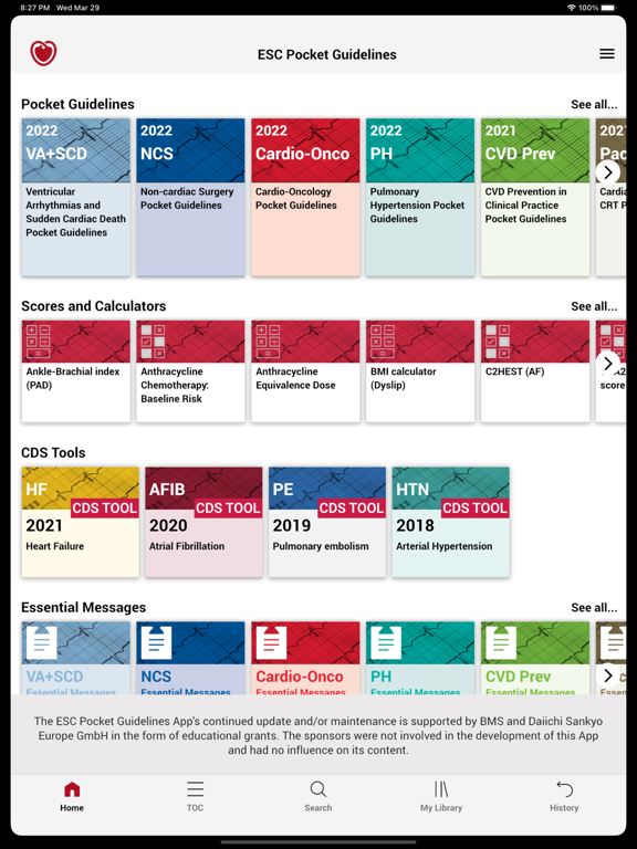 Screenshot #5 pour ESC Pocket Guidelines