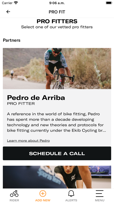 FITR Bike Fitting Screenshot