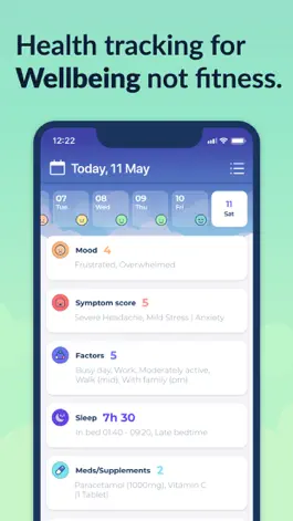 Game screenshot Bearable - Symptom Tracker mod apk