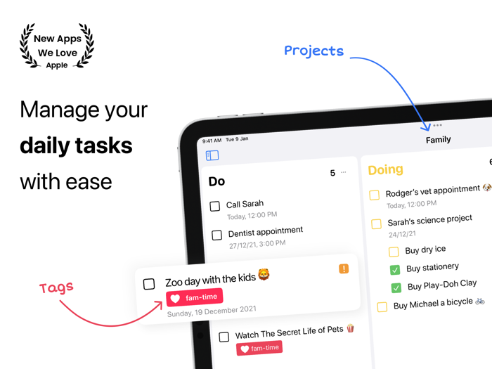 Tasks Todo Lists and Kanban
