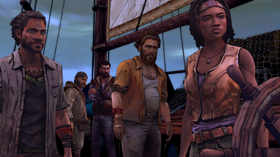 #4. The Walking Dead: Michonne (iOS) 由: Skybound Games