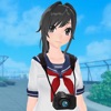 Anime Girl School Life Fun 3D icon