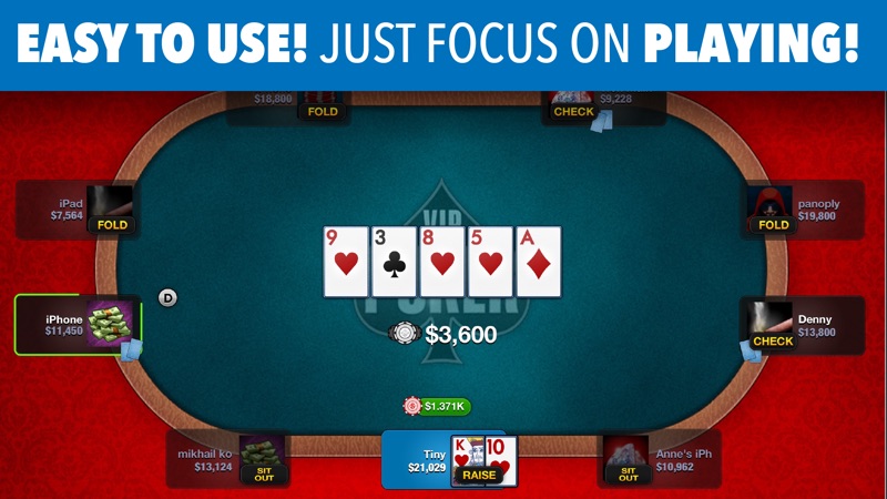 VIP Poker - Texas Holdem screenshot 2