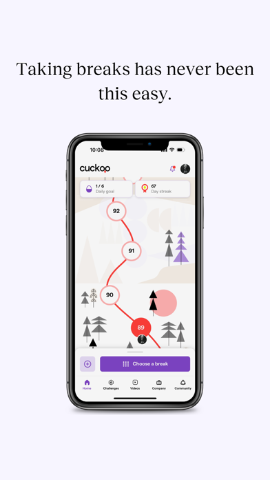 Cuckoo App Screenshot