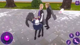 Game screenshot Аниме девушка, школьная жизнь apk
