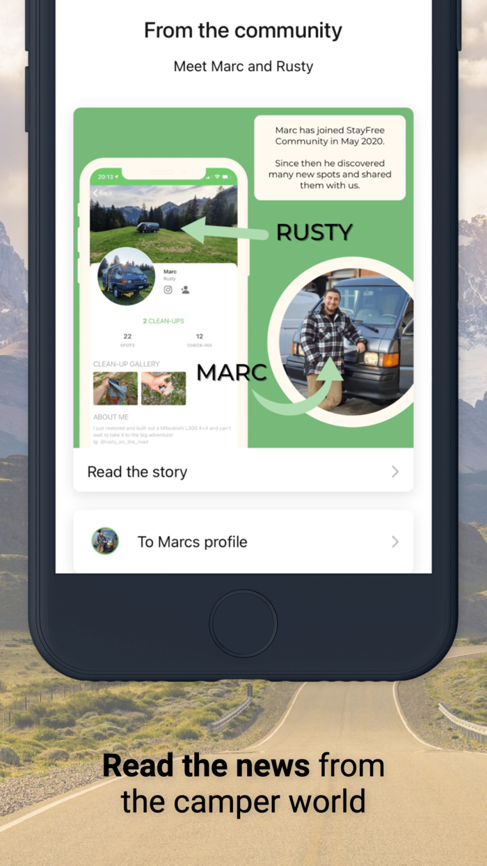 StayFree Vanlife Wild Camping