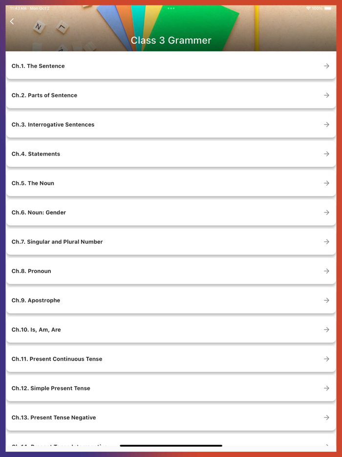 Class 3 English Grammar Book