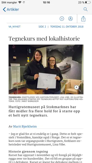 Vesteraalens Avis screenshot 3