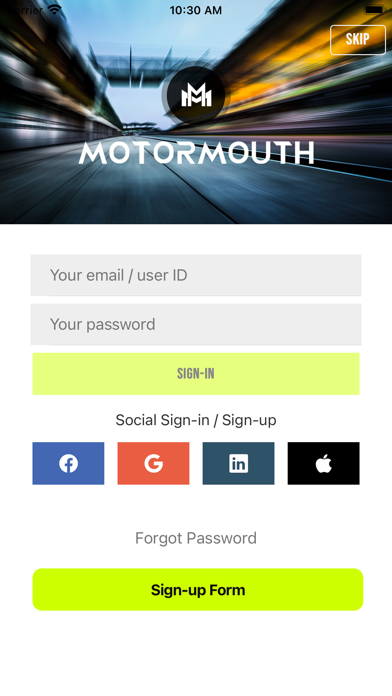 Motormouth: The Motorsport Hub Screenshot 1 - AppWisp.com Motormouth: The Motorsport Hub Screenshot 1 - AppWisp.com