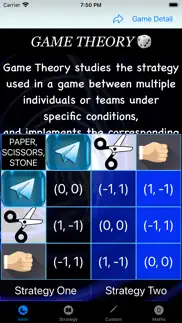 winning strategy: game theory iphone screenshot 1