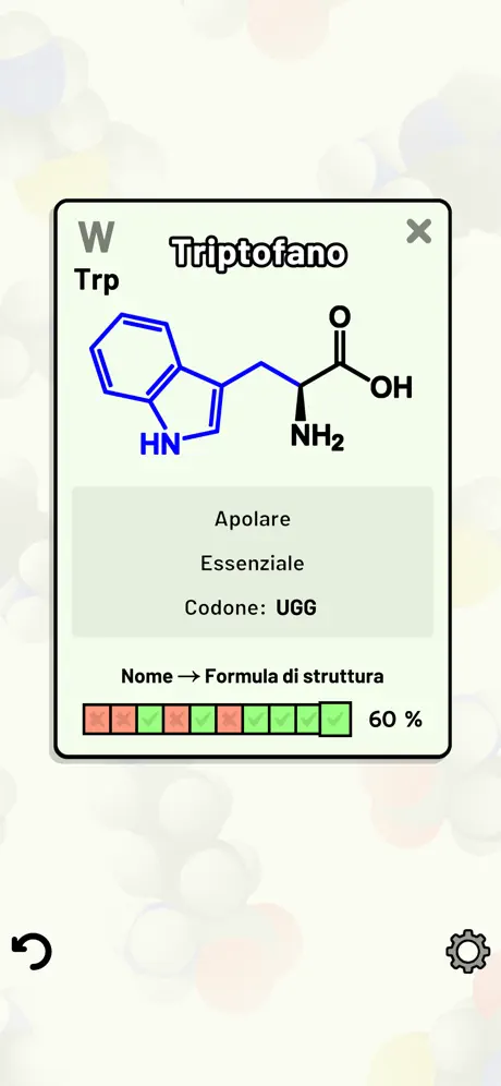 Quiz Aminoacidi