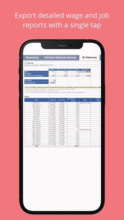 SINC: Employee Time Clock screenshot-5