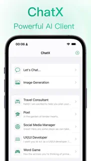 chatx - ai chat client iphone screenshot 1