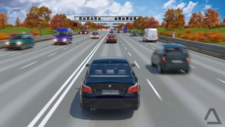 German Road Racer Pro screenshot 1