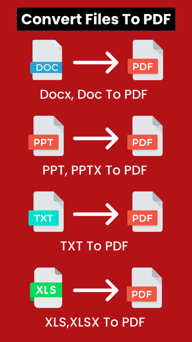 Screenshot #1 pour PDF Converter - PDF Editor App