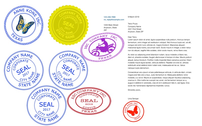 company seals iphone screenshot 3