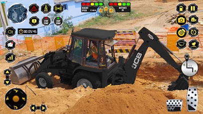 City Excavator Simulator Game Screenshot