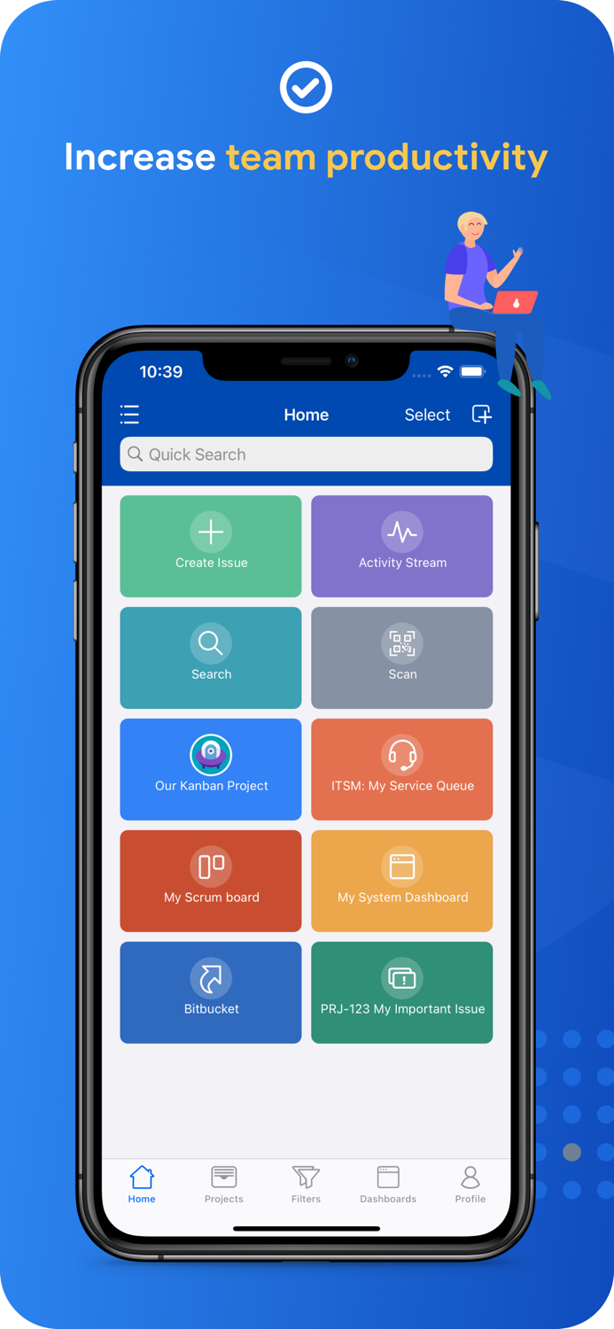 Mobility for Jira - Team