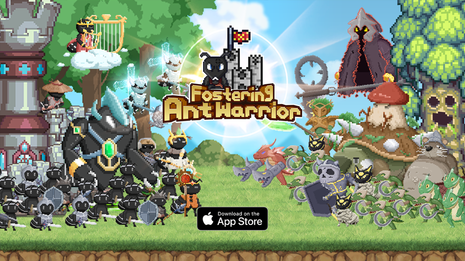 #7. Ant Hero : Defense Idle RPG (iOS) 由: Springcomes Co., Ltd.