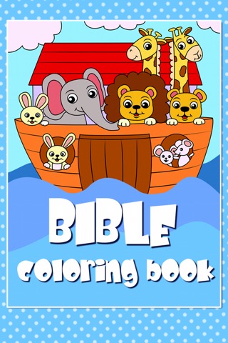 Bible Coloring Book for Kidsのおすすめ画像1