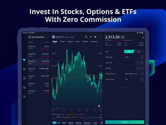 Webull: Investing & Trading screenshot 2