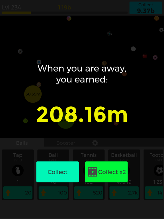 Screenshot #4 pour Balls Clicker