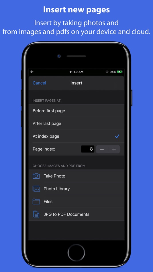 #3. JPG to PDF (iOS) Por: RootRise Technologies Pvt. Ltd.