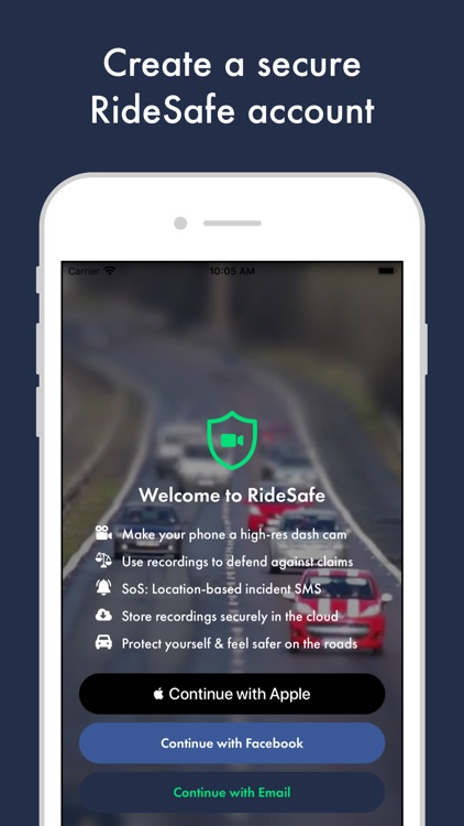 RideSafe: #1 Dash Cam App screenshot-6