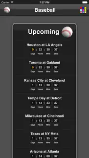 baseball games iphone screenshot 1