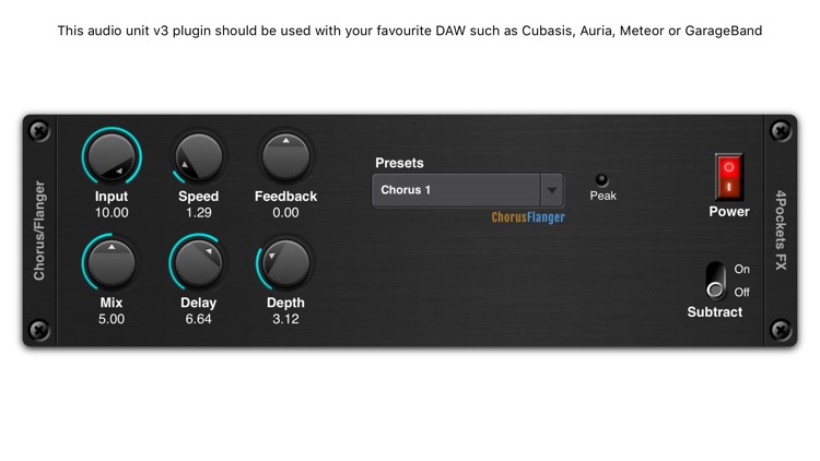 Flanger AUv3 Plugin